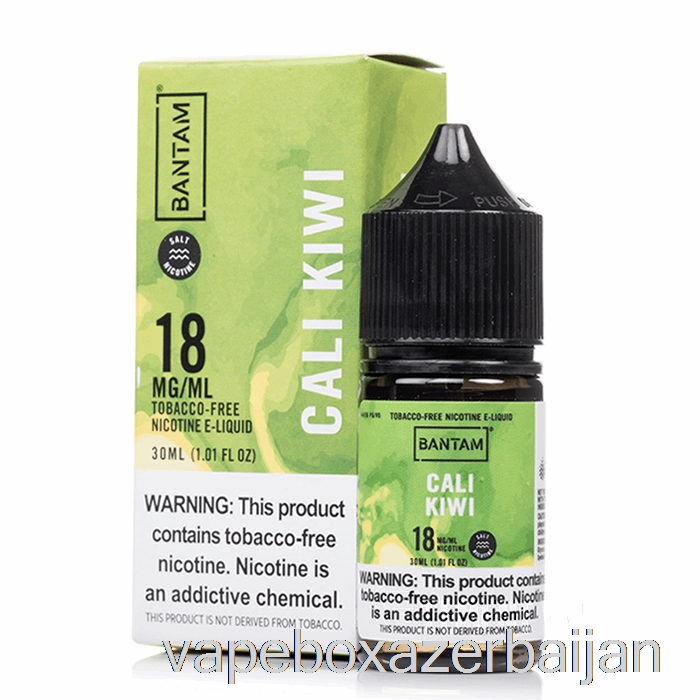 Vape Smoke Cali Kiwi SALTS - Bantam Vape - 30mL 18mg